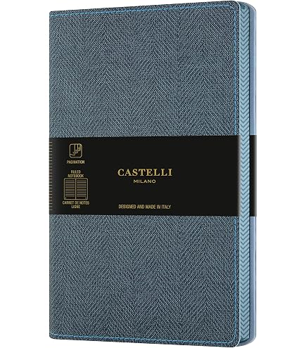 Amazon | カステリミラノ ノート ポケット 7mm 横罫 EDEN CASTELLI