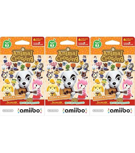 Amazon.co.jp: Nintendo Animal Crossing Amiibo Cards - Series 5 - 6