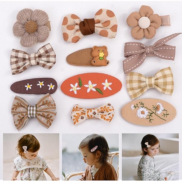 Amazon.co.jp: BIANHUAN ヘアピン 子供 ベビー ヘアクリップ