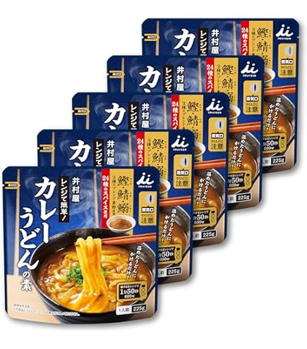 Amazon.co.jp: フジッコ カレーうどんの素 中辛 300g ×10個 : 食品