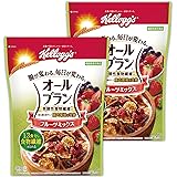 【Amazon.co.jp限定】 ケロッグ オールブラン フルーツミックス 380g×2個セット 【セット買い】発酵性 食物繊維