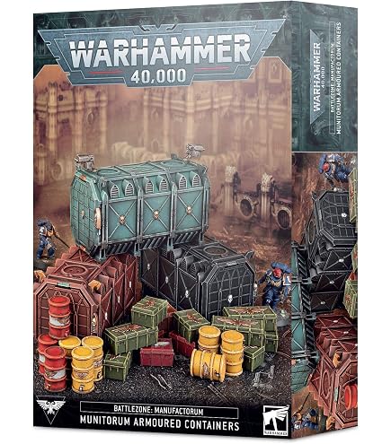 Amazon | STC Hab-Bunker and Stockades Terrain Battlezone Fronteris