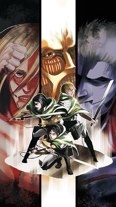 2023秋アニメ - エレン,ミカサ,アルミン,女型の巨人,超大型巨人,鎧の巨人