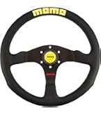 Amazon | MOMO(モモ) ステアリング ドリフト 33パイ BK/スエード D-20