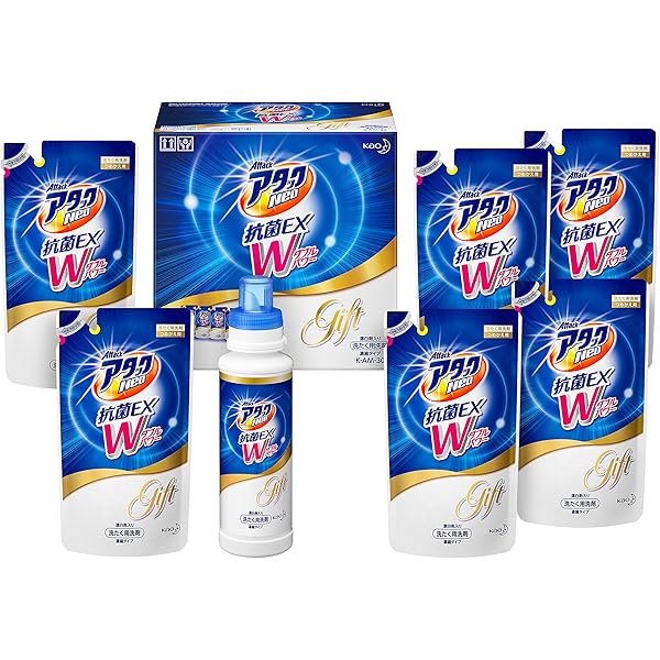 アタックNEO 抗菌EX Wパワー 400g　16本セット 楽天市場】アタックNeo 抗菌EX Wパワーギフト 本体 400g (1本