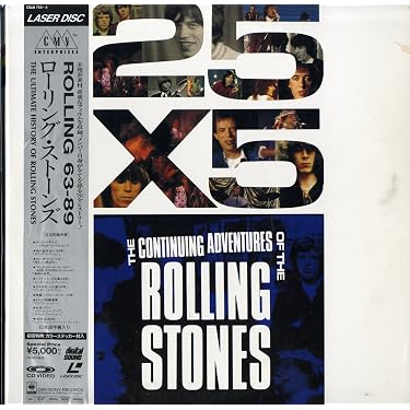 『ＴＨＥ ＲＯＬＬＩＮＧ ＳＴＯＮＥＳ／Ｒｏｌｌｉｎｇ ６３〜８９』【新品・ＬＤ Amazon.co.jp: ROLLING 63-89 [Laser Disc] : ザ・ローリング