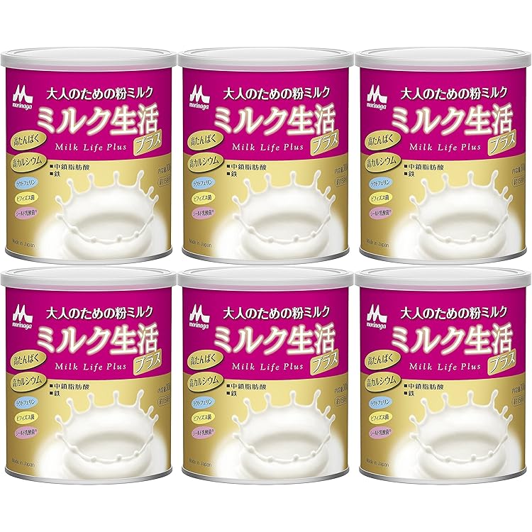 Amazon.co.jp: 森永乳業 ミルク生活プラス 300g缶×12個入 : 食品・飲料