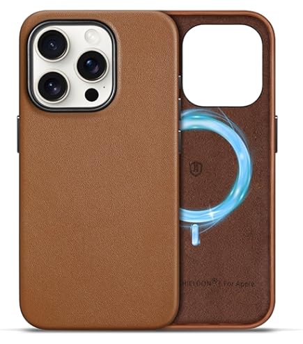 【Belemay】 iPhone 15 pro 本革 ヴィンテージ　ブラウン Amazon.co.jp: 【Belemay】 iPhone 15 pro対応 magsafe対応