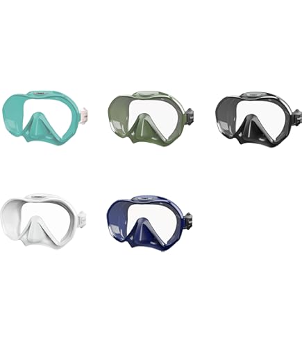 Amazon | TUSA Zensee Pro スキューバダイビングマスク M-1010S カーキ
