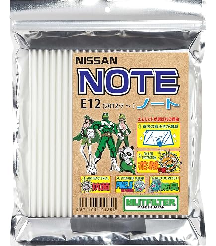 クリーンフィルター プレミアム AY686-NS018 & エバポ洗浄剤 Amazon.co.jp: ピットワーク エアコンフィルター 日産 ノート NE12用