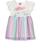 Amazon Co Jp アリエル Ariel マーメイド ワンピース 普段着 人魚姫 計3種類 ドレス ディズニー プリンセスドレス 子供服 コスチューム 変装 キッズドレス コットン コスプレ 1 アリエル3 服 ファッション小物