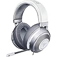 Razer Kraken Mercury White ゲーミングヘッドセット 3.5mm 冷却パッド PS4 PS5 PC Switch スマホ【日本正規代理店保証品】 RZ04-02830400-R3M1