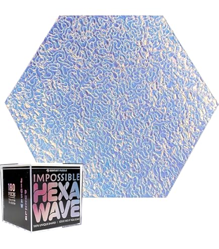 Amazon | Hanmadh クリアインポッシブルラウンドジグソーパズル