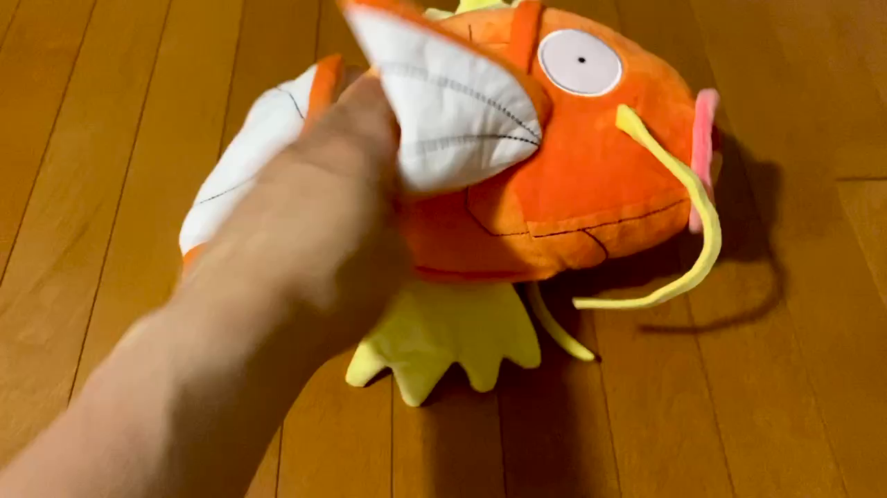 pokémon flopping magikarp plush