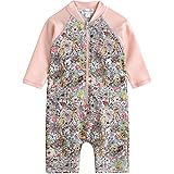 [Vaenait Baby] 0-24ヶ月 紫外線カット ラッシュガード ベービー 子供 長袖 ワンピース 水着 Baby Swimsuit