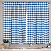 アンティークフランスガロンレース装飾 アルザスギンガムチェック カーテンパネル 91sp1B0o92L._AC_UL210_SR210,