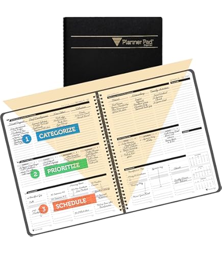 Planner Pad Spiral Bound January-December 2025/ Calendar