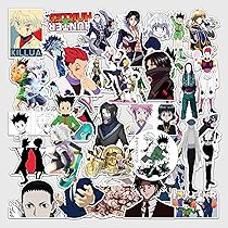 Amazon.co.jp: FORハンター×ハンター ステッカー グッズ 枚