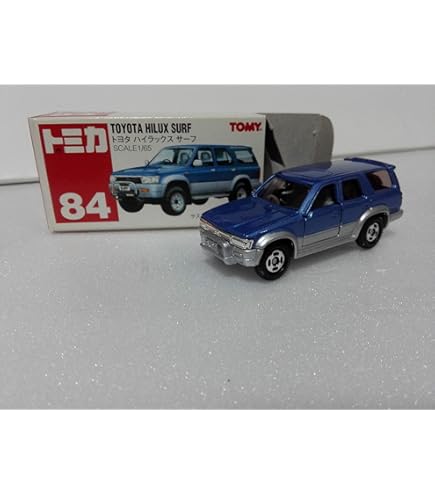 Amazon | トミカ 84 トヨタ ハイラックス サーフ（緑）SCALE 1/65 赤箱