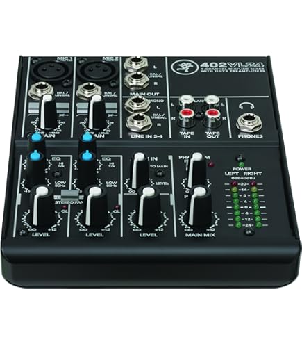 Amazon | MACKIE マッキー アナログミキサー 802VLZ4 国内正規品 