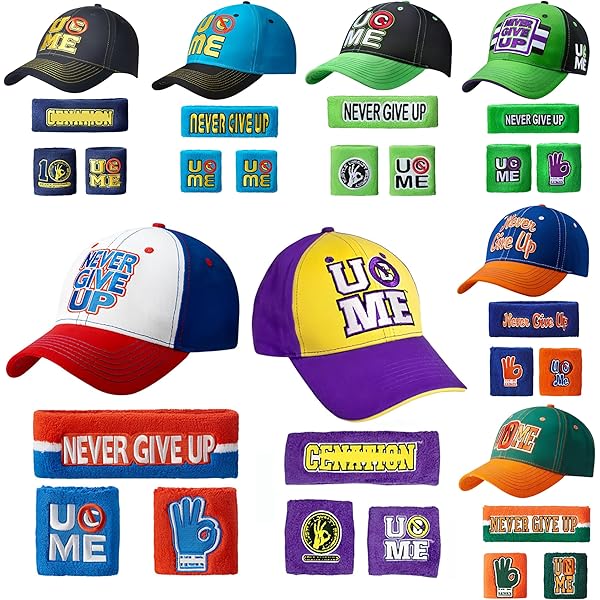 【完売品】WWE ジョン・シナ　JOHN CENA キャップ ネオングリーン WWE ジョン・シナ キャップ/帽子 ネバー ギブアップ ネオン