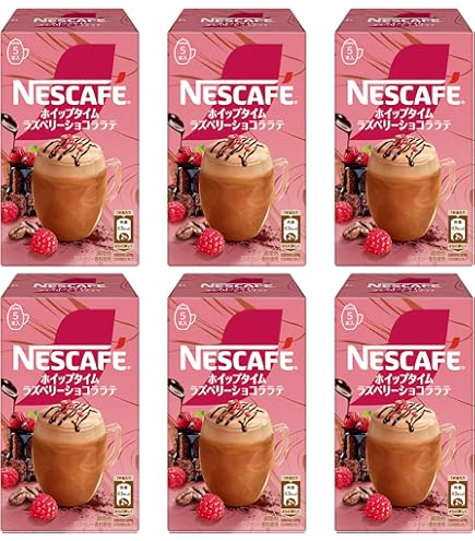 Amazon.co.jp: ネスカフェ ホイップタイム ハニーシナモンラテ 5P×6