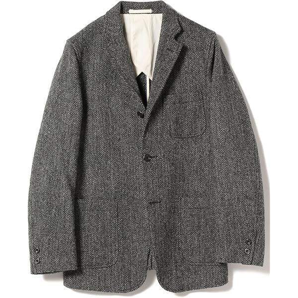 Amazon.co.jp: [ビームスプラス] その他ブルゾン ハリスツイード 3B