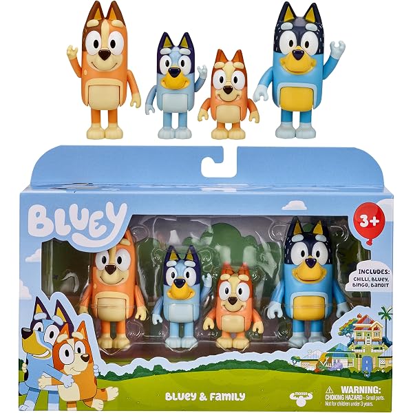 Amazon.co.jp: Bluey S10 Figure 4Pk Special Set : DVD