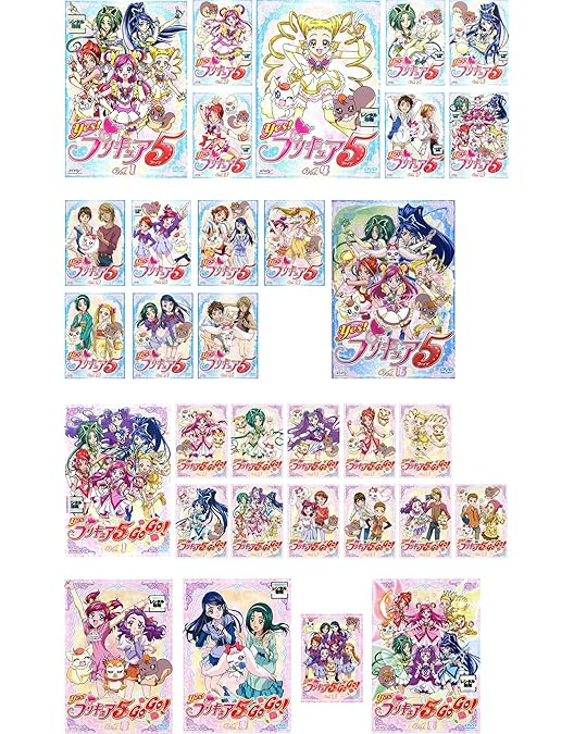 Amazon.co.jp: Yes! プリキュア5 GoGo! [レンタル落ち] 全16巻セット