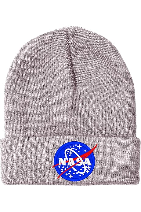 NASA Men's Space Station Beanie Hat 