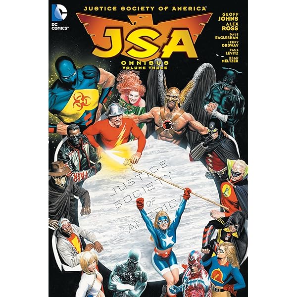 アメコミ・英語 JSA BY GEOFF JOHNS 1〜5巻セット JSA Omnibus Vol. 1