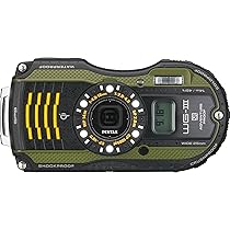 Amazon | PENTAX 防水デジタルカメラ PENTAX WG-3GPS グリーン 1cm 