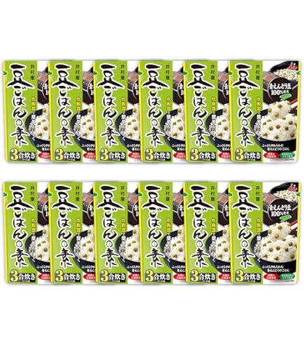 Amazon | 豆屋が作った豆ご飯の素 85g×4個 | 虎屋産業 | ごはん・料理