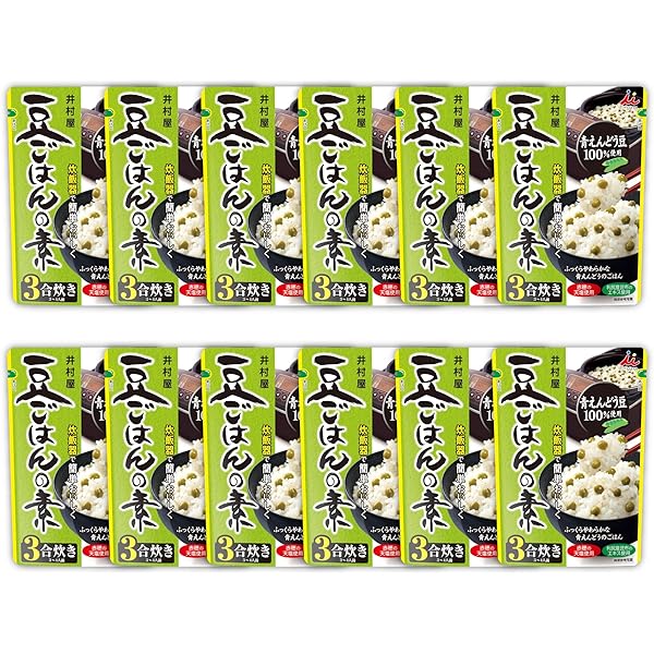 Amazon | 豆屋が作った豆ご飯の素 85g×4個 | 虎屋産業 | ごはん・料理