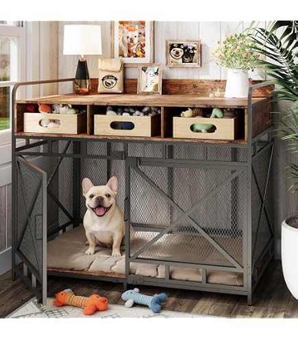 Amazon | 犬用アルミ輸送箱犬舎（アルミ製）No.6［64×100×80cmH］犬用