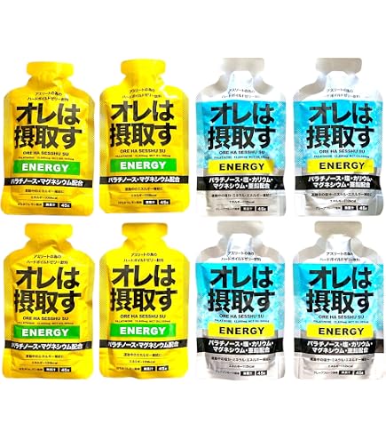 Amazon.co.jp: オレは摂取す エナジージェル3味セット (9本(各味3本