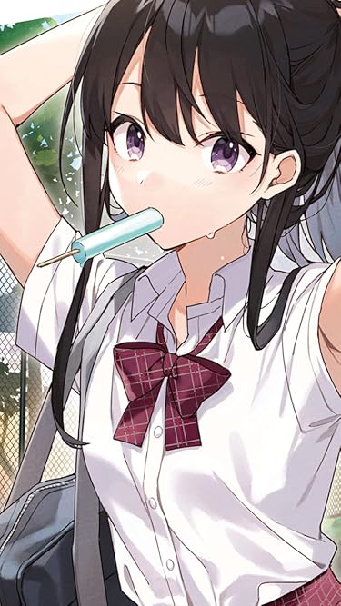 転校先の清楚可憐な美少女が、昔男子と思って一緒に遊んだ幼馴染だった件  iPhone/Androidスマホ壁紙(720×1280)-1 - 二階堂春希（にかいどう はるき）