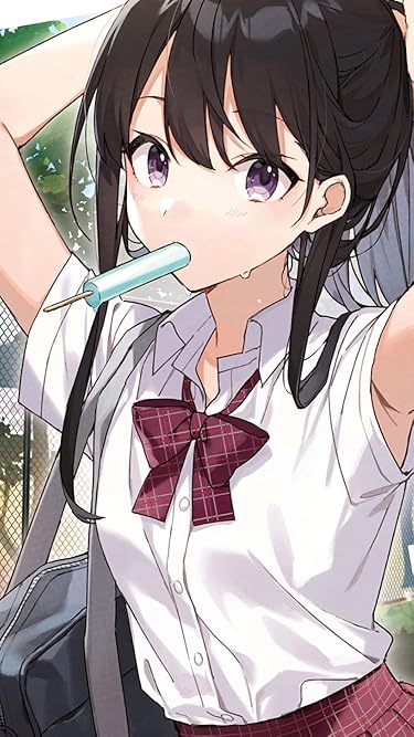 転校先の清楚可憐な美少女が、昔男子と思って一緒に遊んだ幼馴染だった件  iPhone/Androidスマホ壁紙(750×1334)-1 - 二階堂春希（にかいどう はるき）