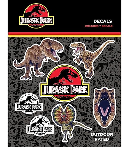 Amazon.co.jp: Jurassc 恐竜ワールド サファリパーク ステッカー
