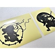 レア KAMUI【YC2.5】CD 日本語ラップ　サイン入りステッカー付き 車 かっこいい ステッカー 雷神 トライバル サイズL