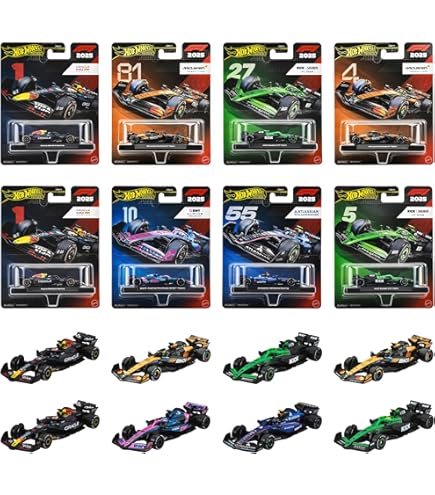 ホットウィール プレミアムレースアソート 2025 F1 5台コンプセット ホットウィール プレミアムレースアソート 2025 F1 5台コンプセット