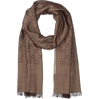 Amazon | [GUCCI(グッチ)]マフラー 165904 3G646 1400 GGパターン