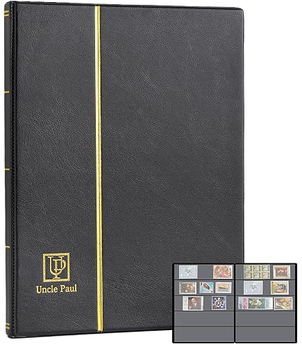 thumbnail image 2 of Lighthouse 32-Page Black Stamp Stock Book LS2/16 – Blue Cover – Size: 6.5 X 9 Inches 2 of 6