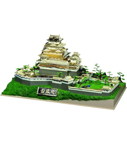 Amazon.co.jp: 童友社 1/380 日本の名城 デラックスゴールド 姫路城