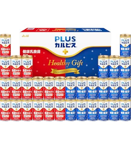 Amazon.co.jp: カルピス アサヒ飲料 健康乳酸菌ギフト KNG3R [守る働く