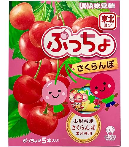Amazon.co.jp: UHA味覚糖 ぷっちょ袋 いちごすぎるいちご 83g ×6袋