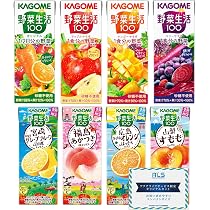 KAGOME 野菜生活100 果物ミックス 4種類　24本ずつ　計96本 ノーブランド品 カゴメ 野菜生活100 アソートセット24本（6種類各4本）