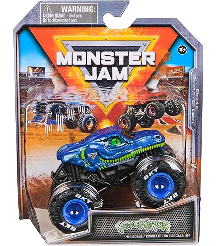Monster Jam 2024 Official 1:64 Diecast Truck Series 34 World