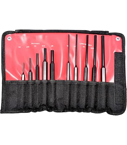 Mayhew Pro 6 Piece Pin Punch Set
