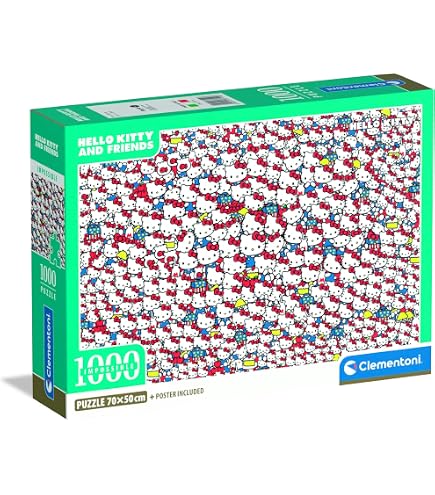 Amazon.co.jp: 1000ピースジグソーパズル ハローキティのフラワー